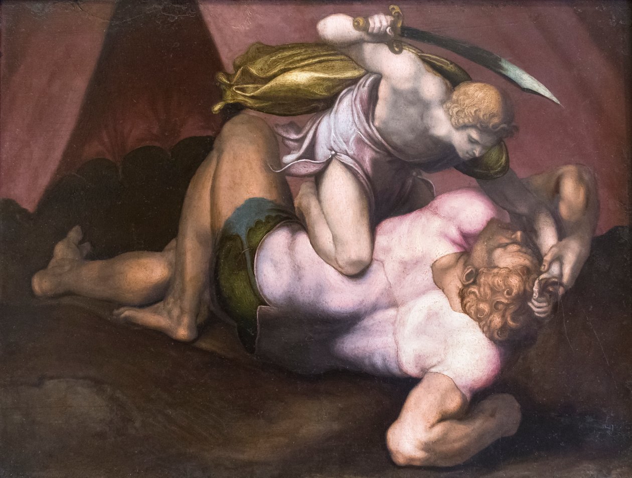 David e Golias de (1509 66) Daniele da Volterra