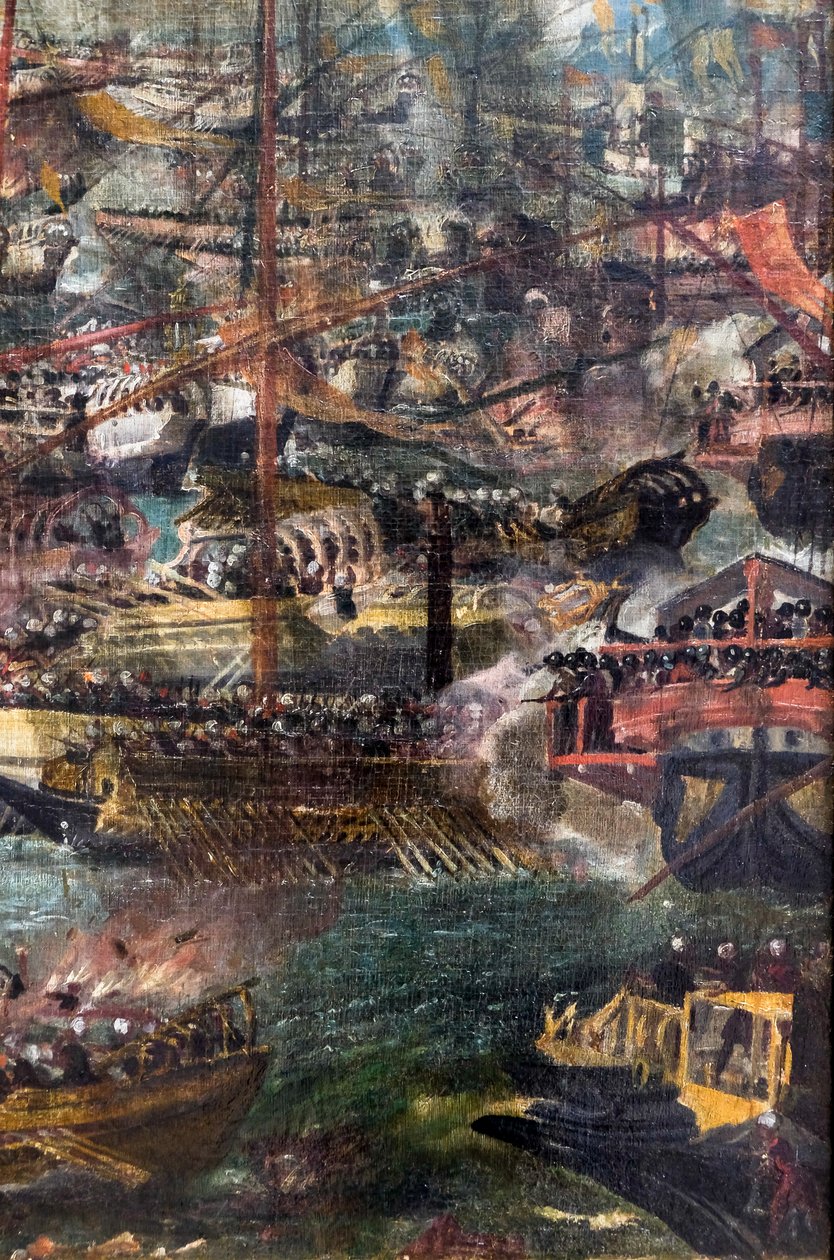 Alegoria da Batalha de Lepanto de (1528-88) Veronese