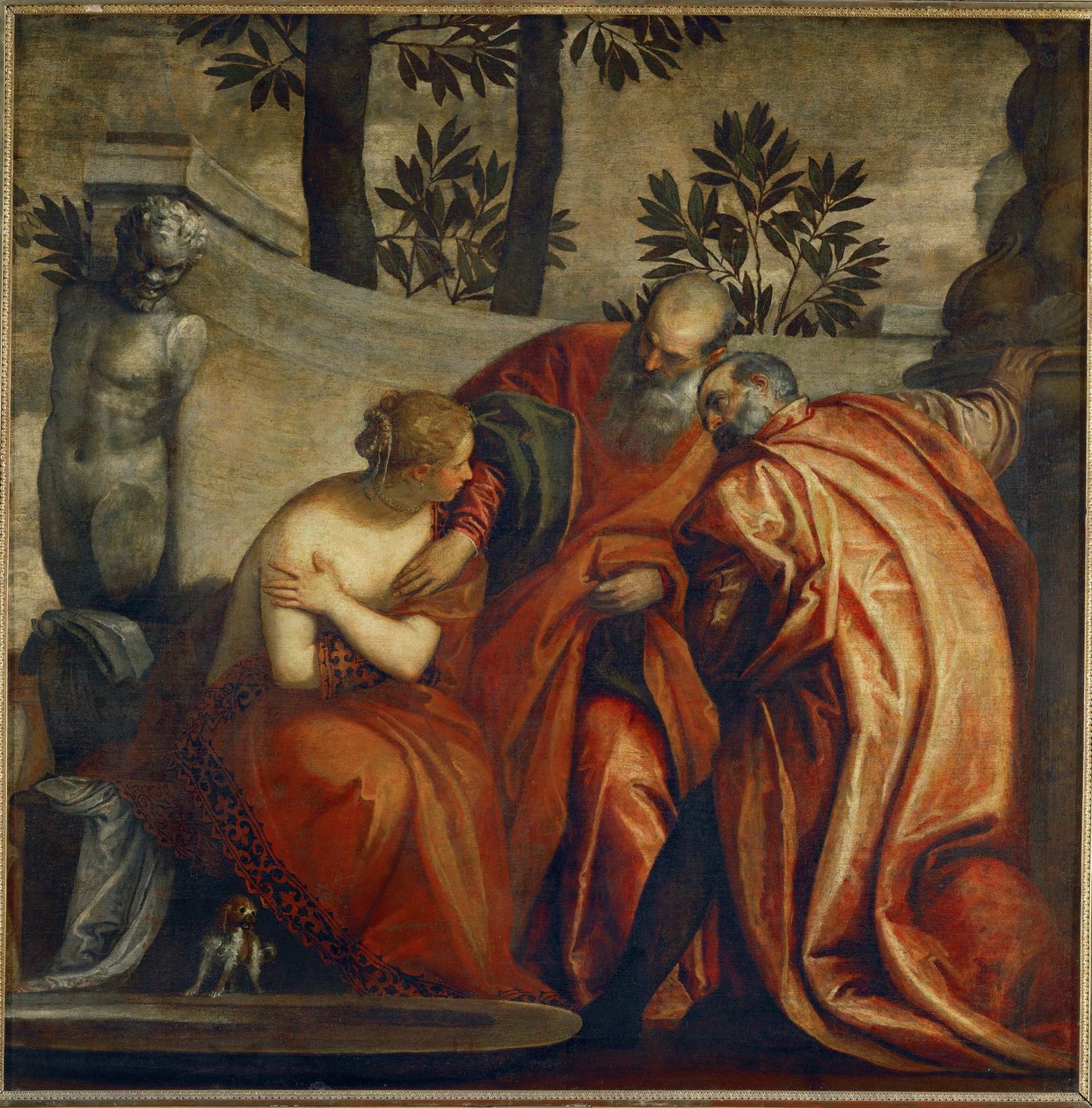 Susana e os dois anciãos ... de (1528 88) Veronese