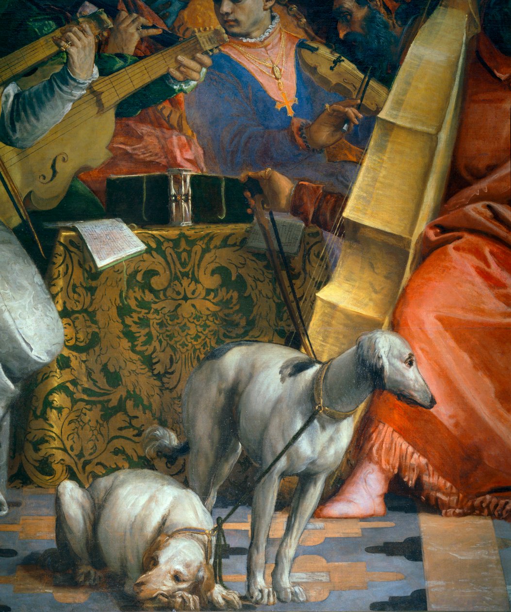 O casamento em Cana ... de (1528 88) Veronese