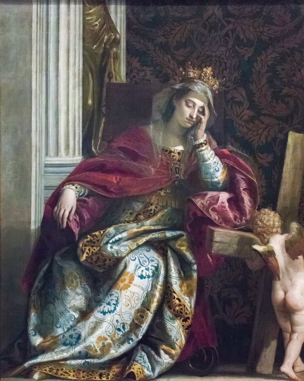 Visão de Santa Helena de (1528 88) Veronese