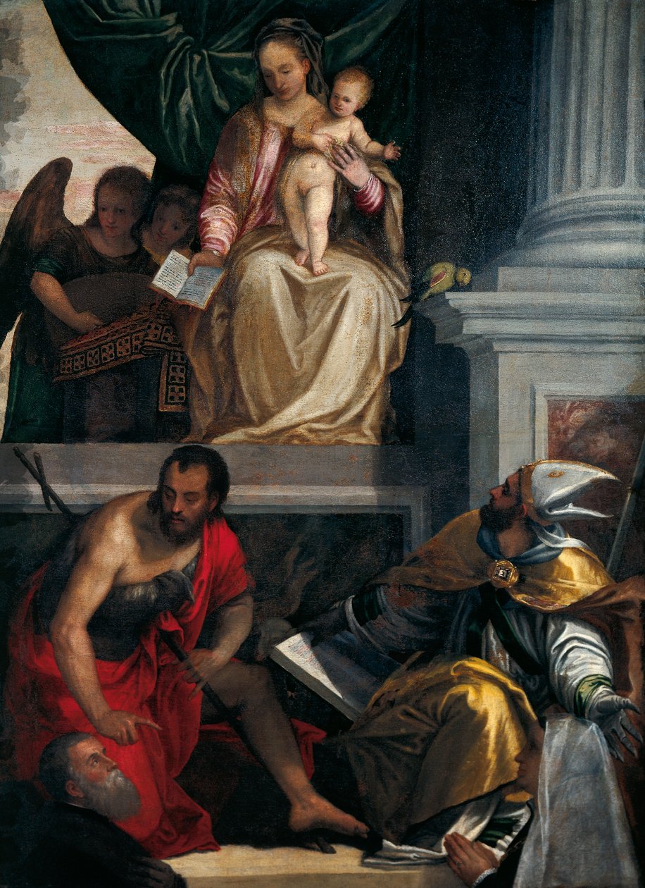 Madonna e Santos com Doadores Bevilacqua Lazise de (1528-88) Veronese