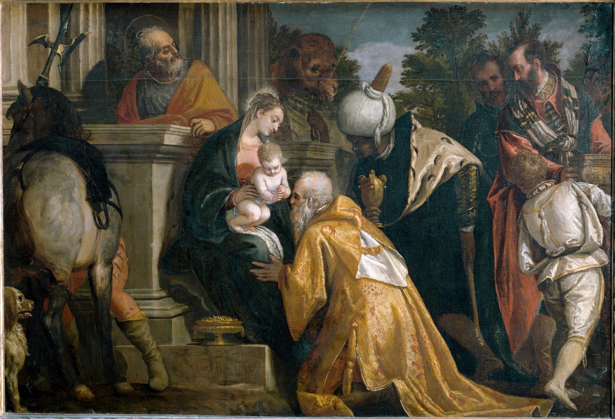 A Adoração dos Reis Magos (Pintura de Veronese