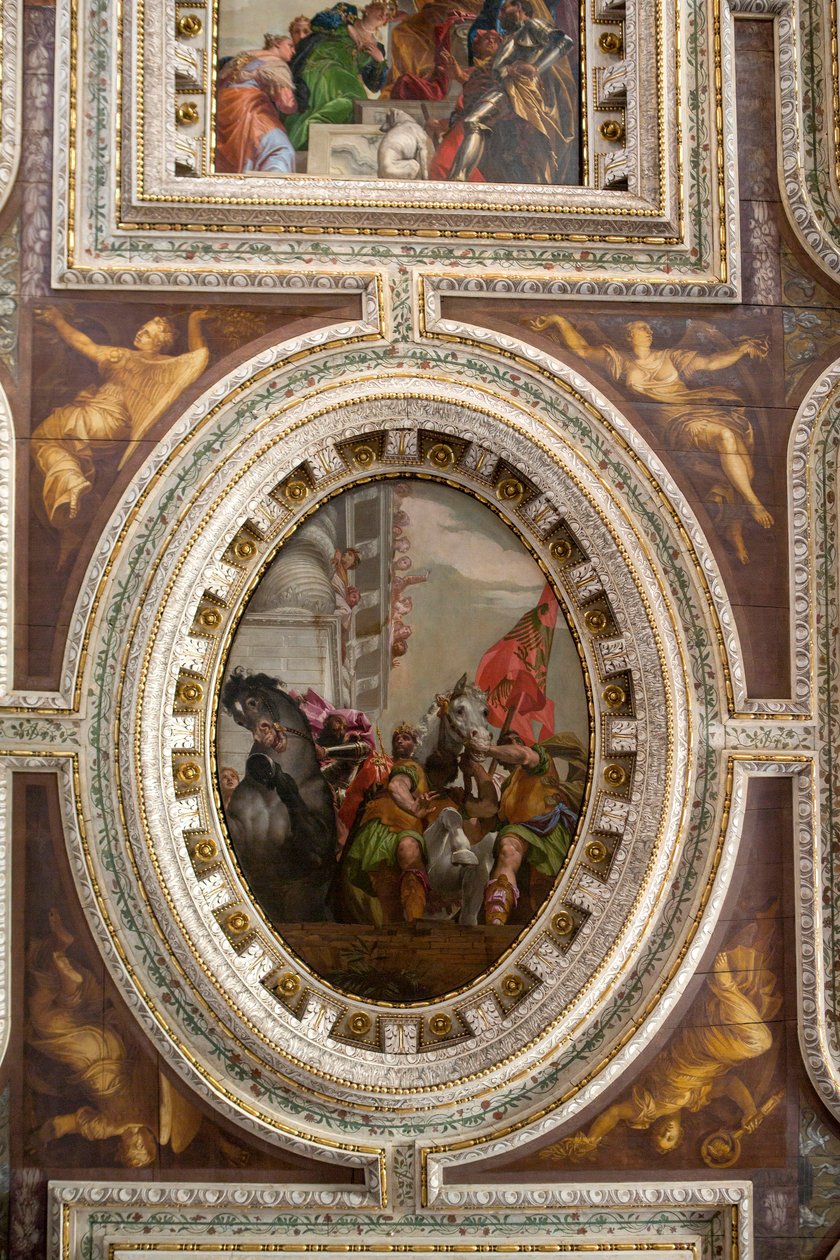 O Triunfo de Mordecai (fresco) de Veronese