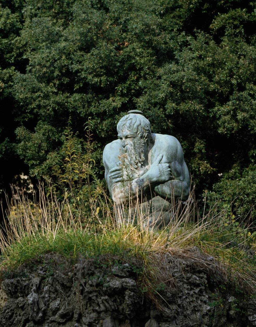 O Inverno. Escultura de Giambologna