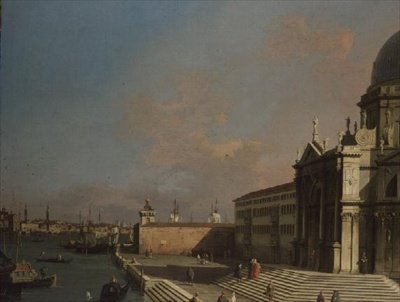A Entrada para o Grande Canal, Veneza de Canaletto