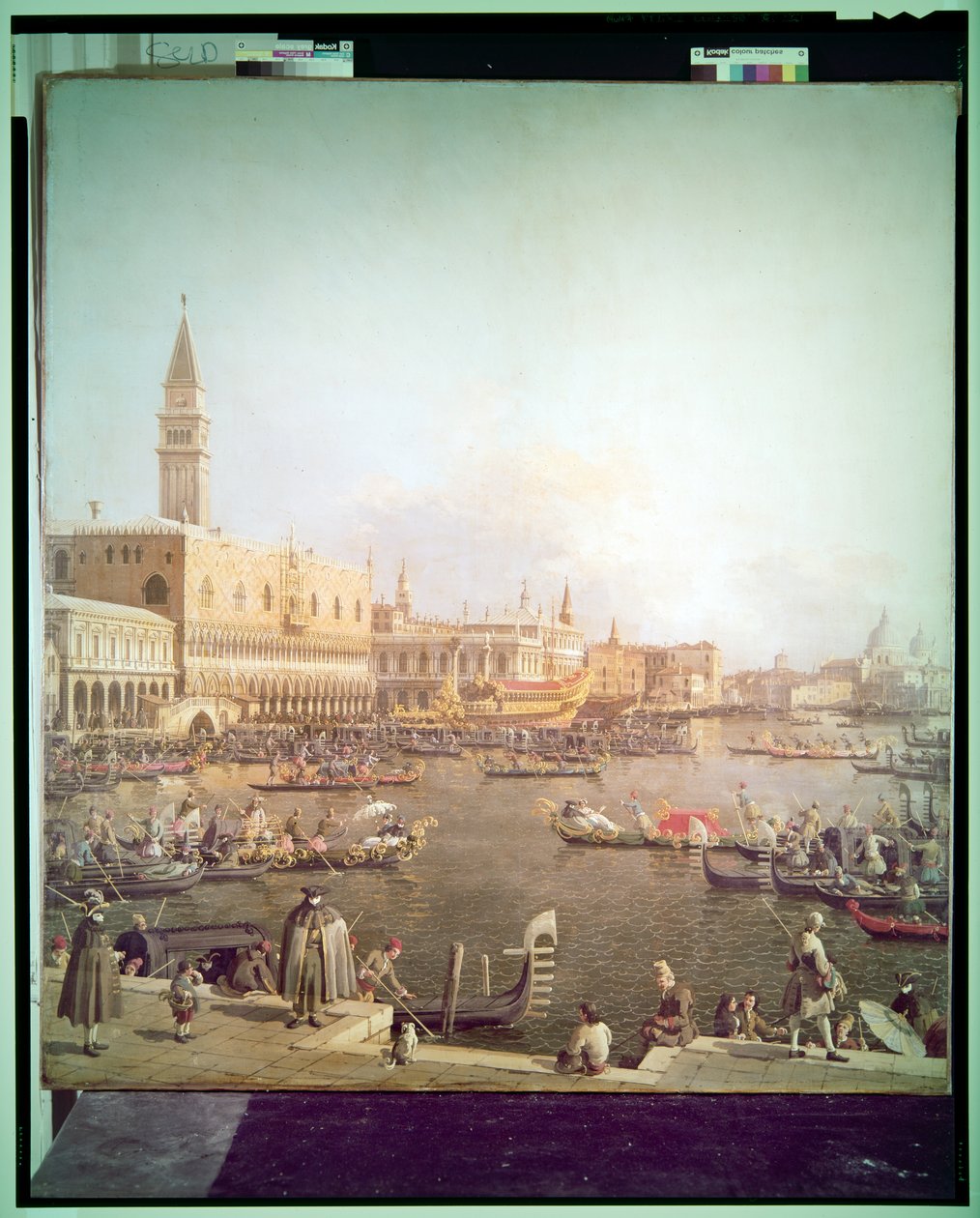 O Molo e o Palácio Ducal a partir do Bacino Di San Marco de (1697 1768) Canaletto