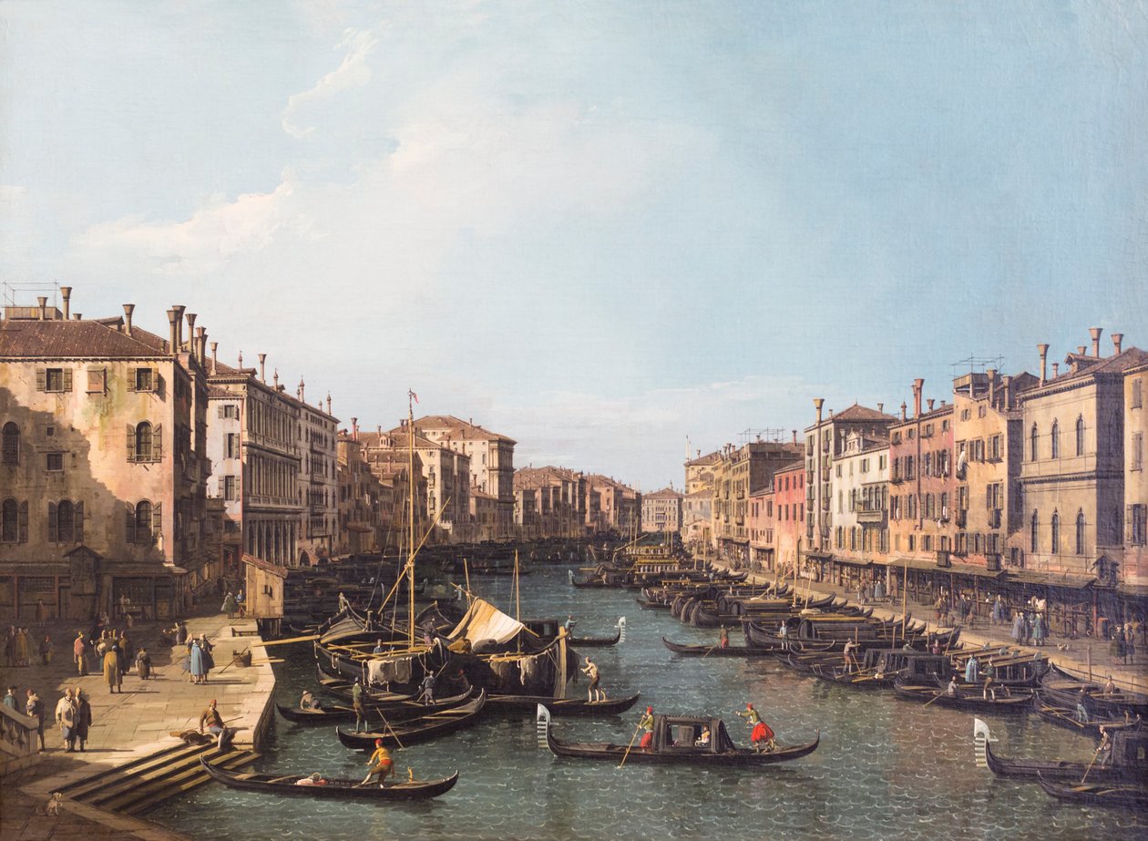 Vista de Veneza a partir do Canal Grande de (1697 1768) Canaletto