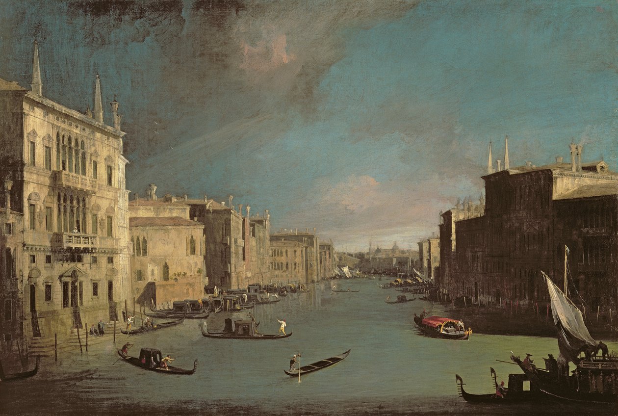 Vista sobre o Grande Canal de (1697 1768) Canaletto