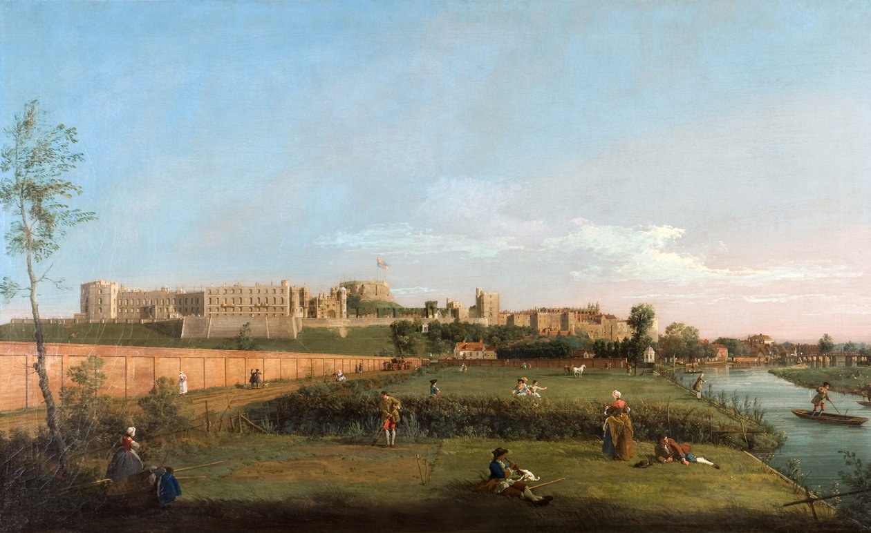 Castelo de Windsor do sudeste de Canaletto