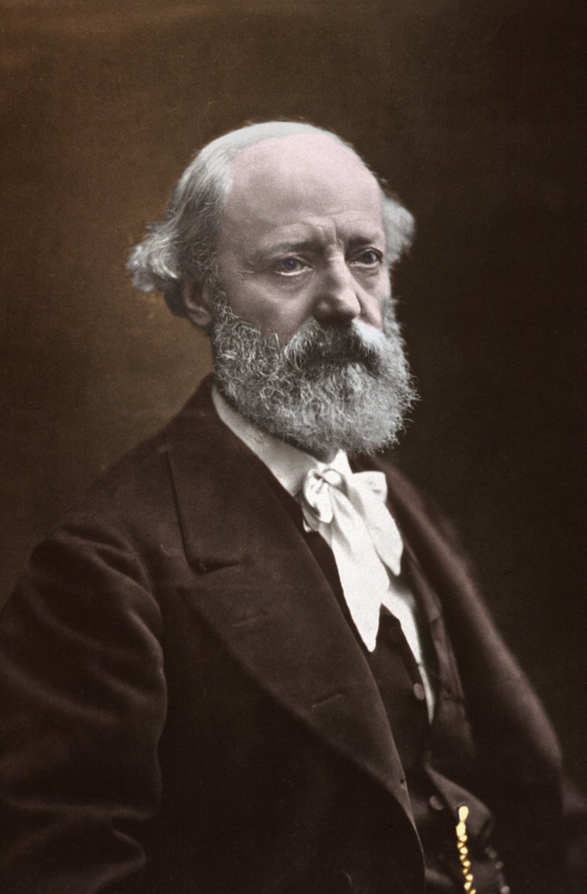Eugene Violett, o Duque, c.1870-1875 (foto p/b) de Nadar