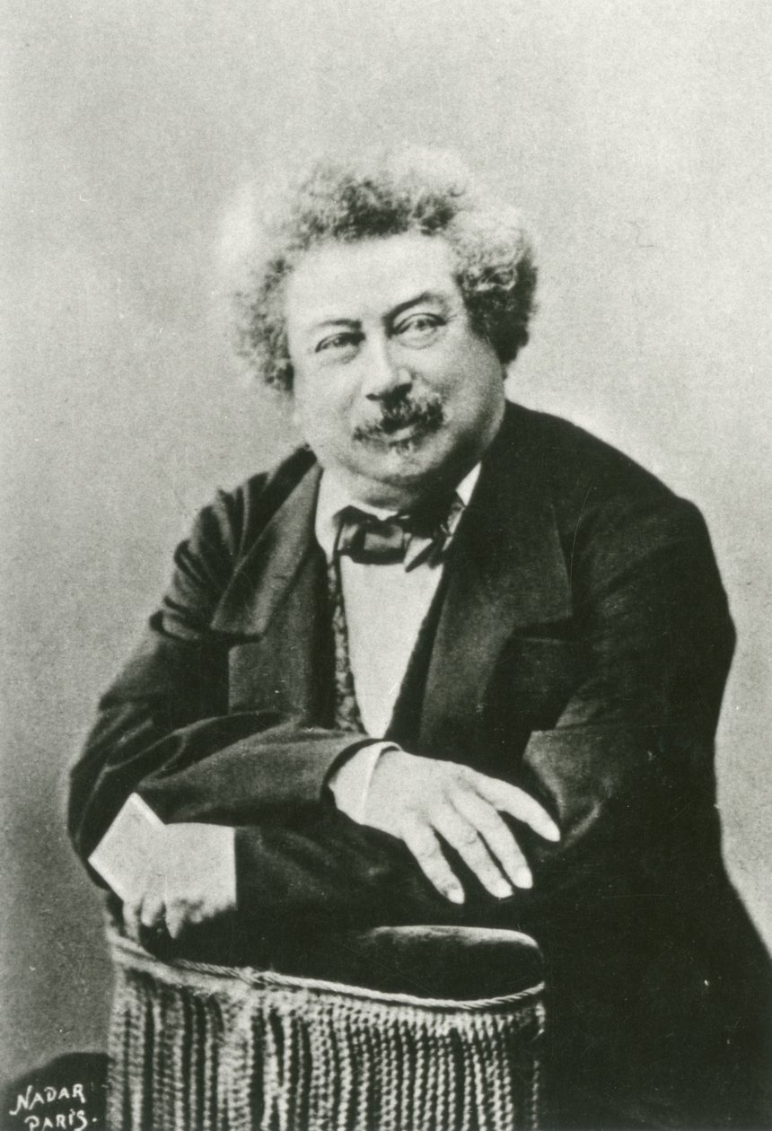 Retrato de Alexandre Dumas de (1820 1910) Nadar