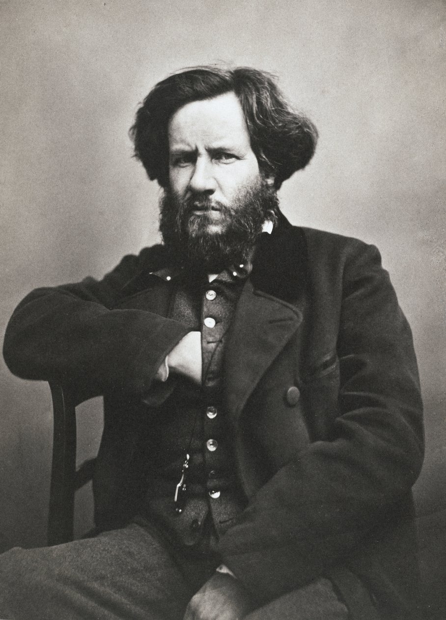 Auguste Luchet (1806-1872) dramaturgo, jornalista, romancista e escritor inglês por Nadar de Nadar