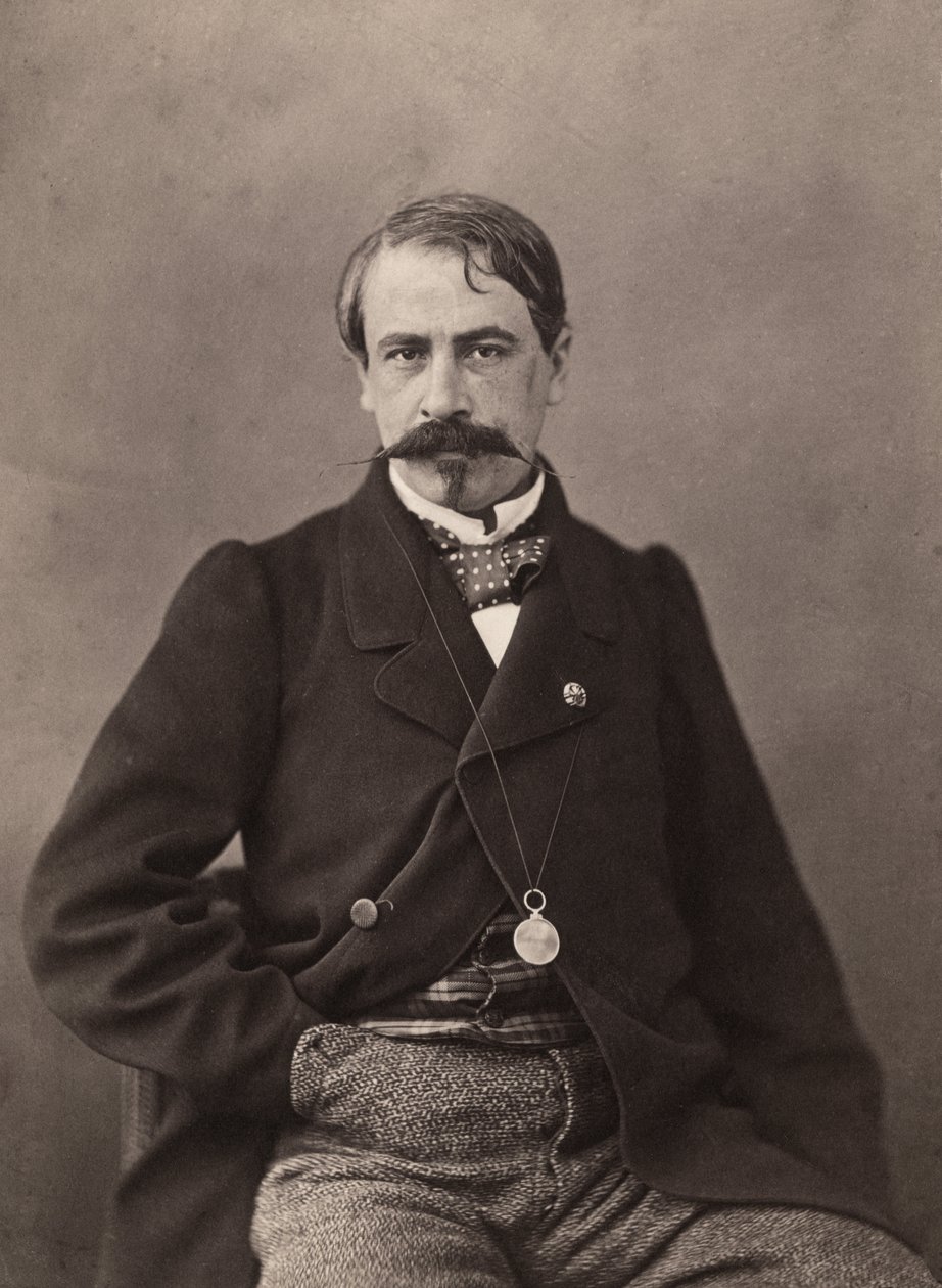 Auguste Vitu (1823-1891) - jornalista por Nadar de Nadar