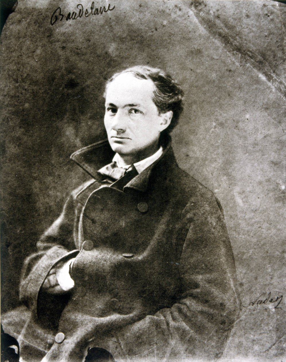 Charles Baudelaire (1821 - 1867) - por Nadar de Nadar