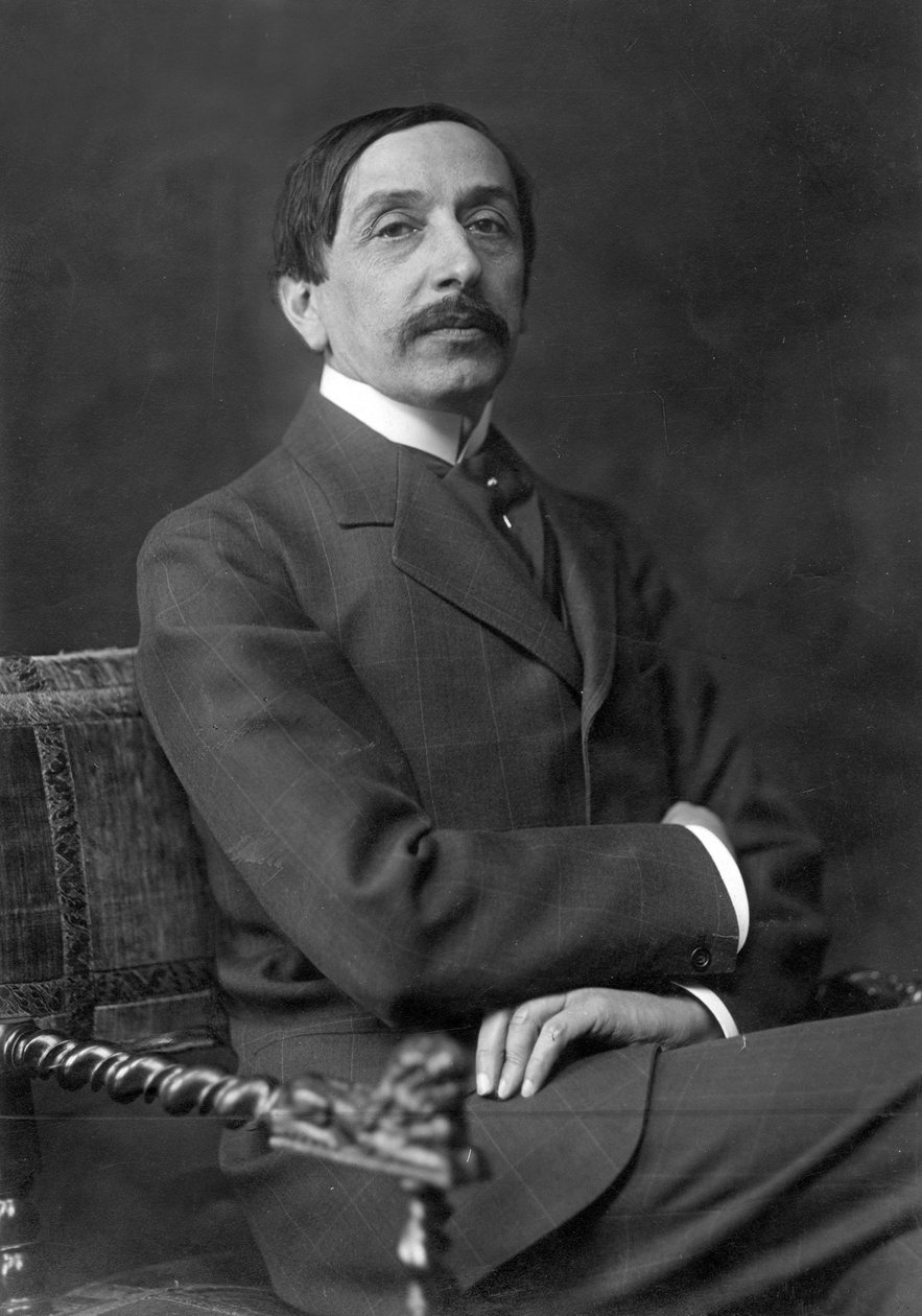 O político e escritor francês Maurice Barres (1912-1913), foto de Nadar de (1820 1910) Nadar