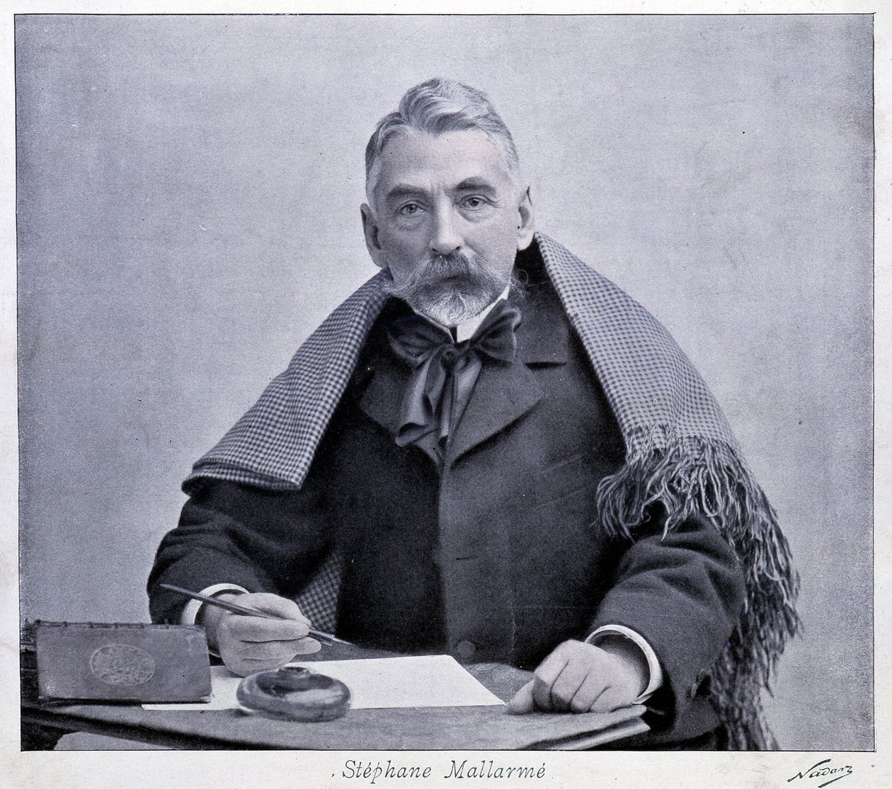 Mallarme (1842-1898) - fotografia de Nadar, Carnavalet. de Nadar