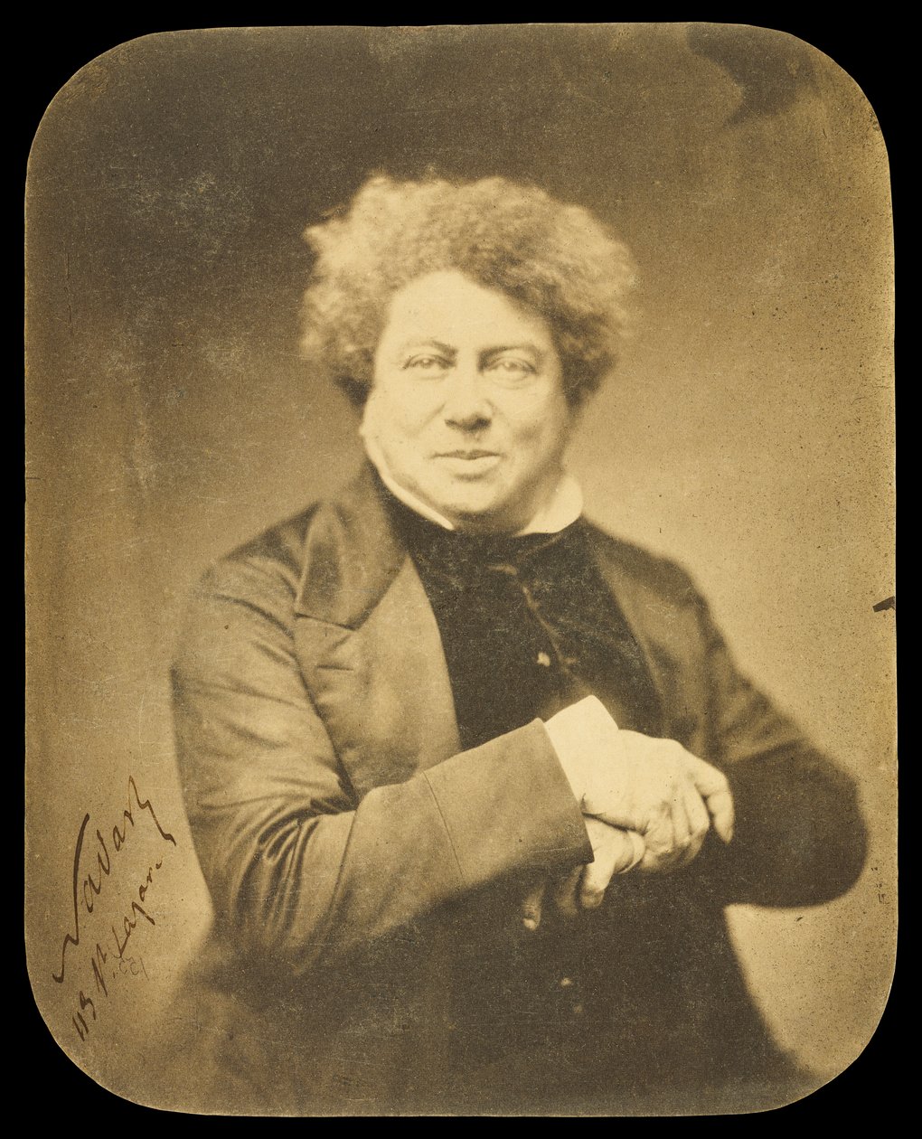 Retrato de Alexandre Dumas por Nadar de Nadar