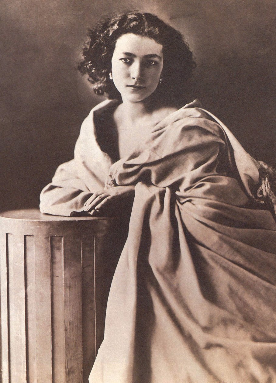 Retrato de Henriette Rosine Bernard dite Sarah Bernhardt (1844-1923) por Nadar de Nadar