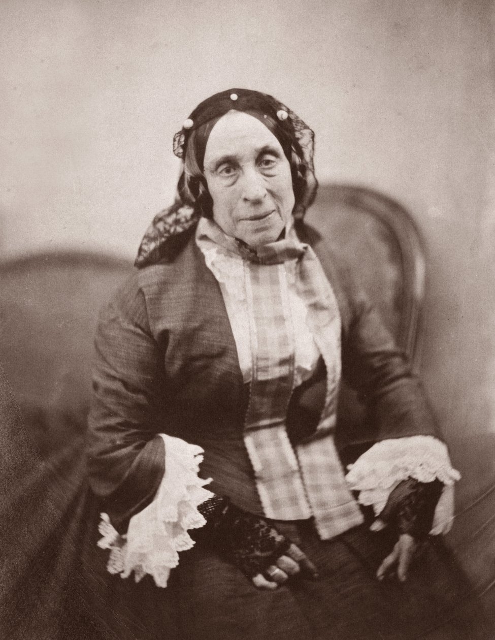 Retrato de Madame Desbordes Valmore (Marceline Felicite Josephine Desbordes-Valmore de Nadar