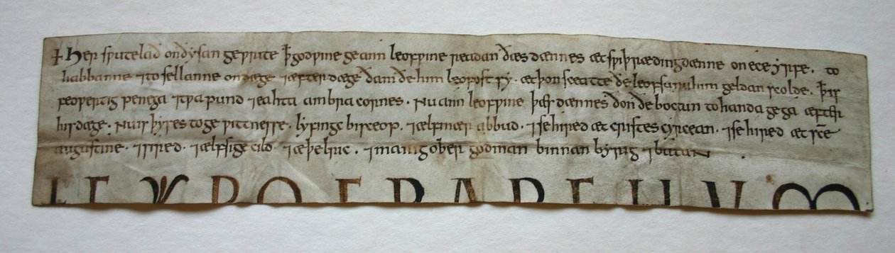 Carta Godwine de (after) English School