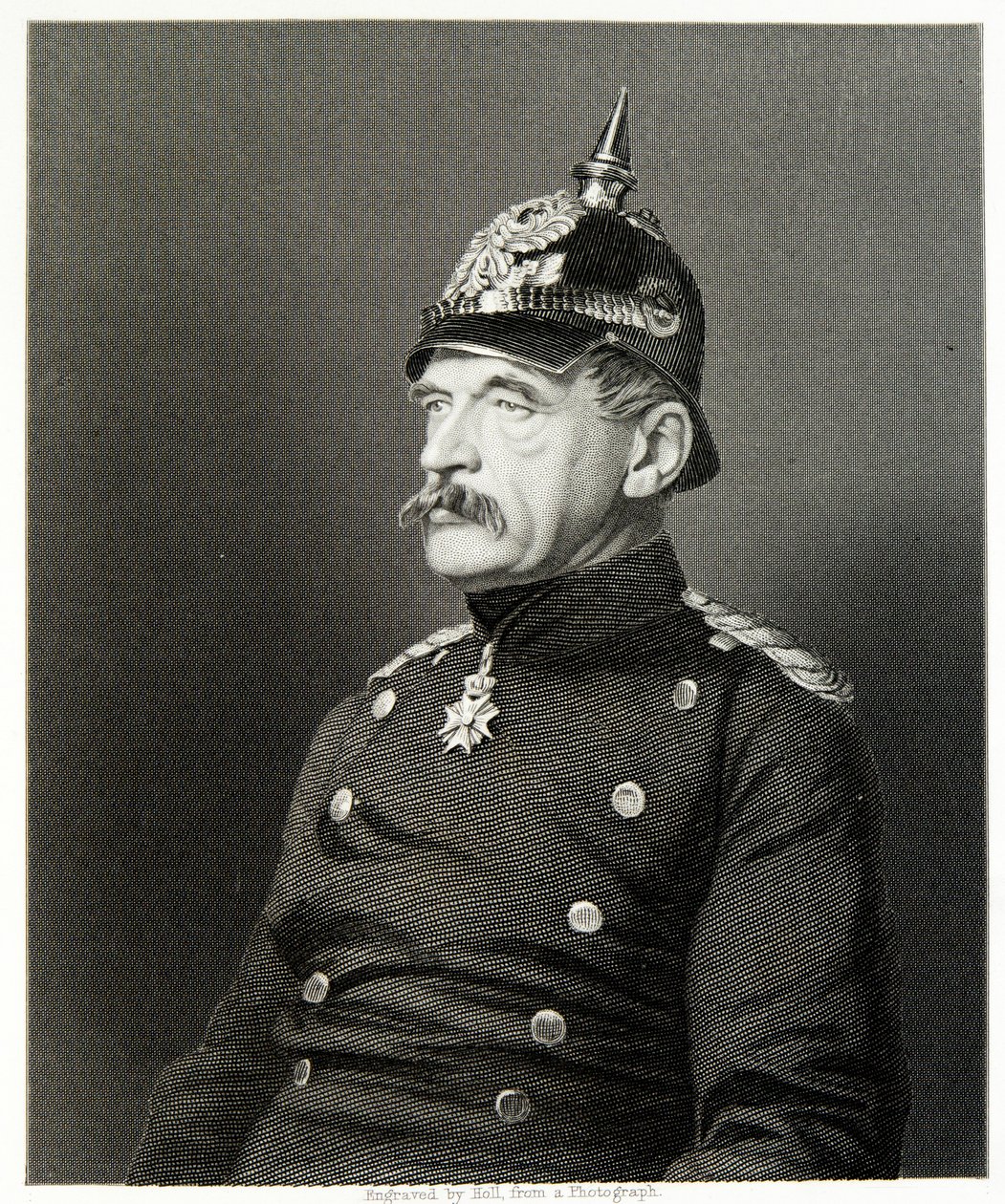 Albrecht von Roon (gravura) de (after) English photographer