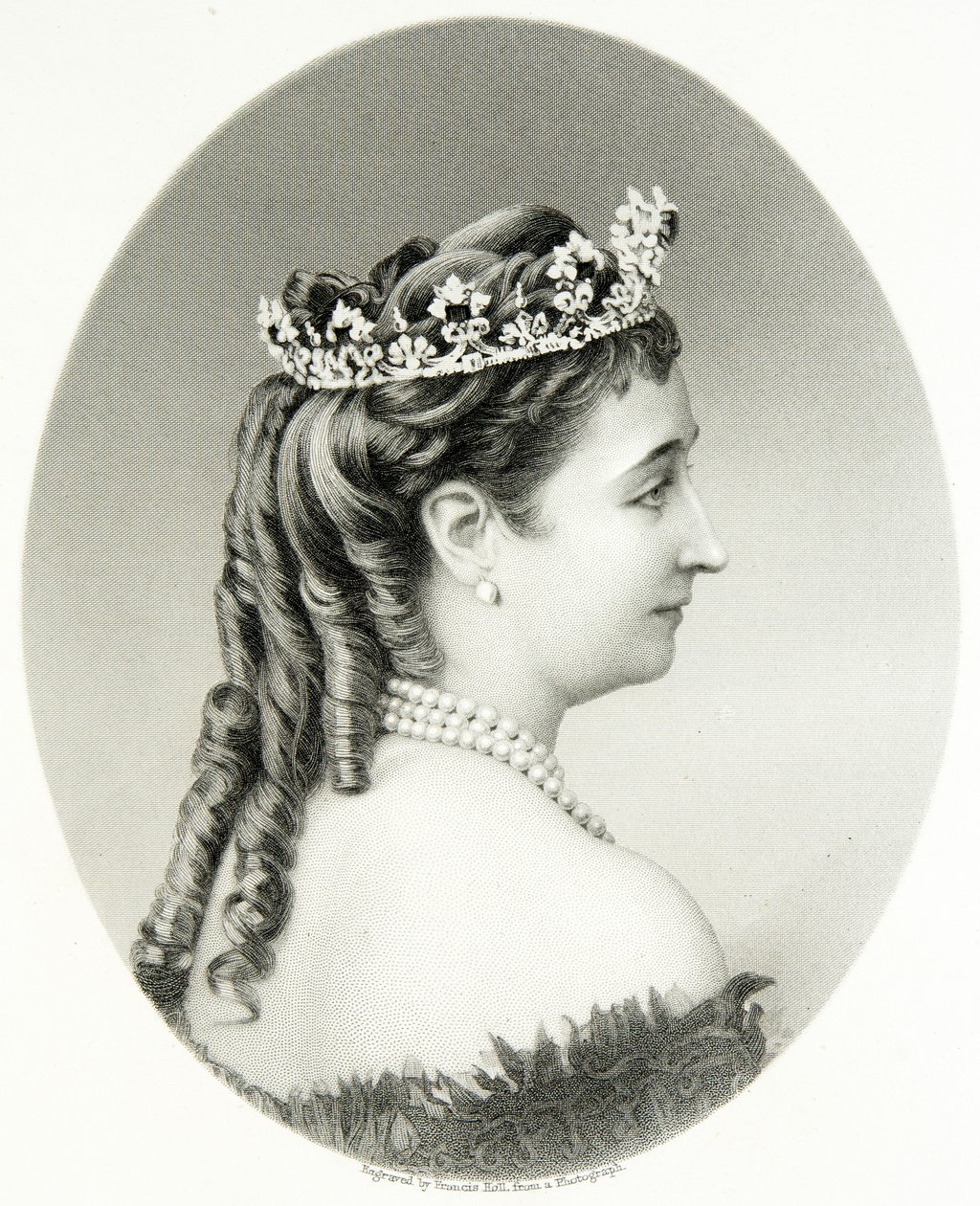 Eugenie (gravura) de (after) English photographer
