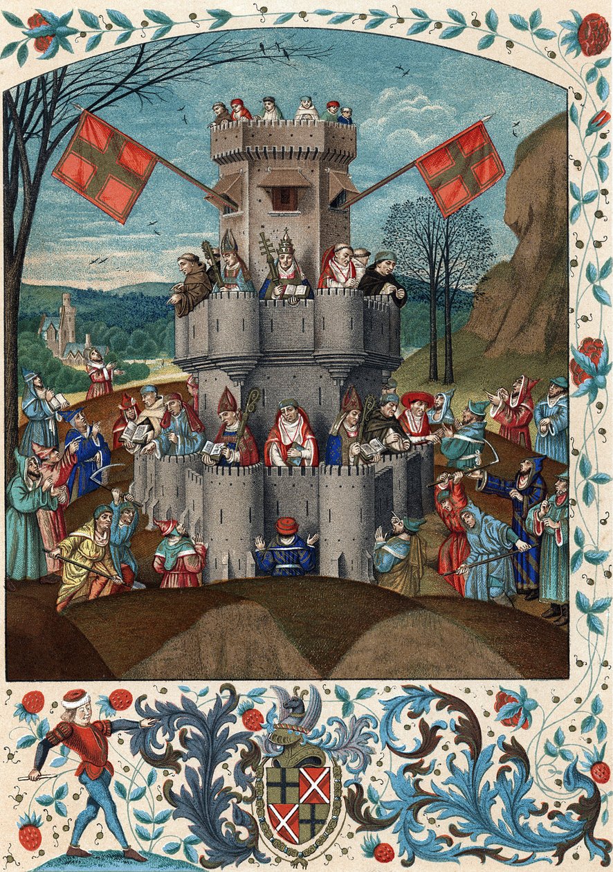 Fortaleza da Fé, sitiada por incrédulos e hereges de (after) French School