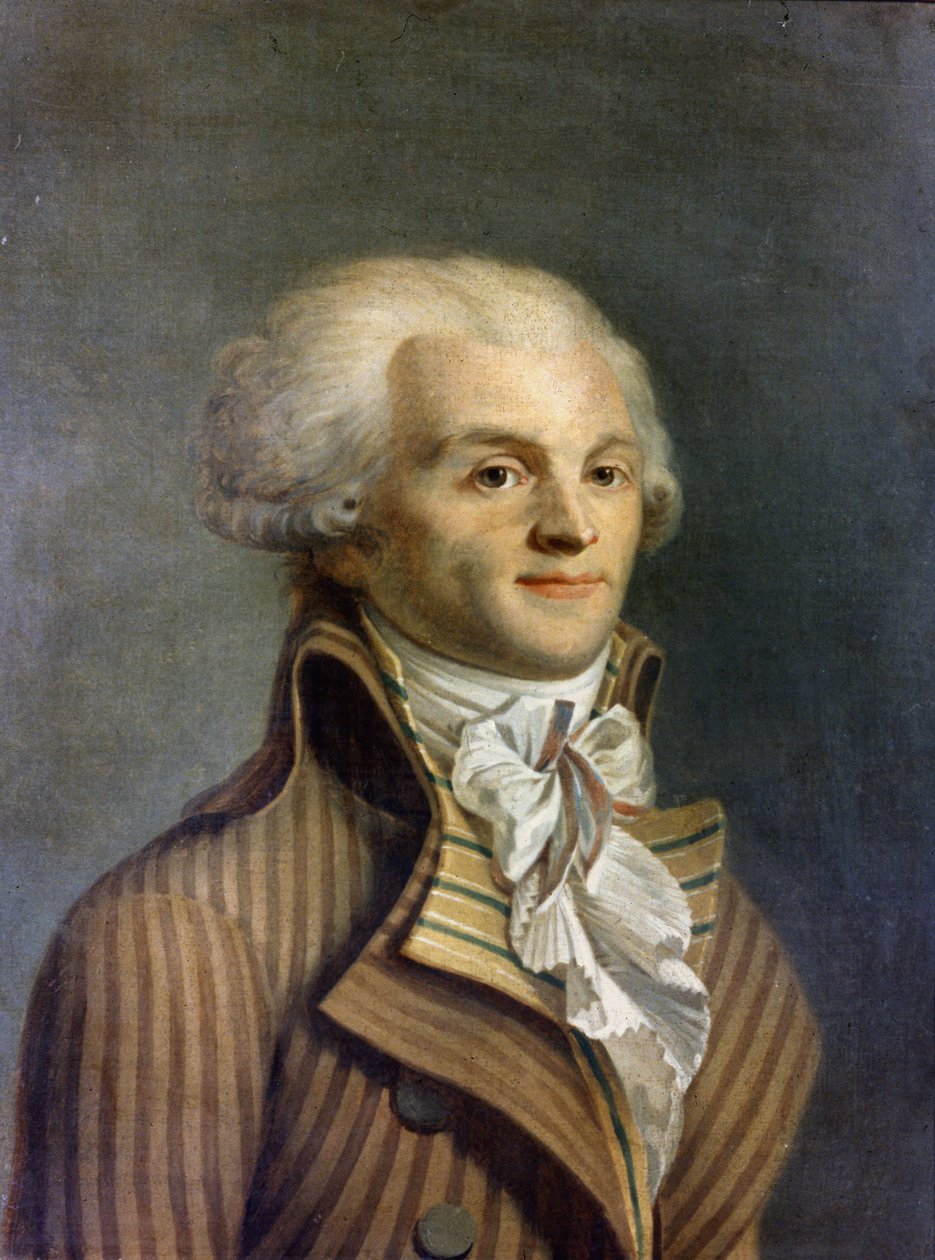 Retrato de Maximilian Marie Isidore de Robespierre (1758-1794), político francês. de (after) French School
