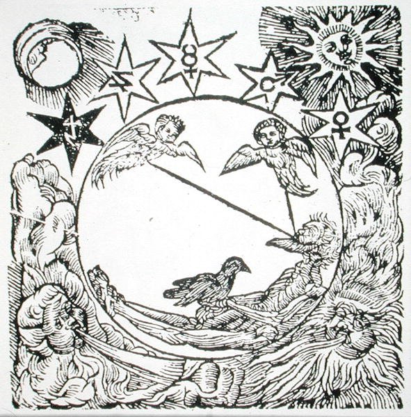 Alegoria de Putrefacção, do "Azoth" de Basile Valentine. de (after) German School