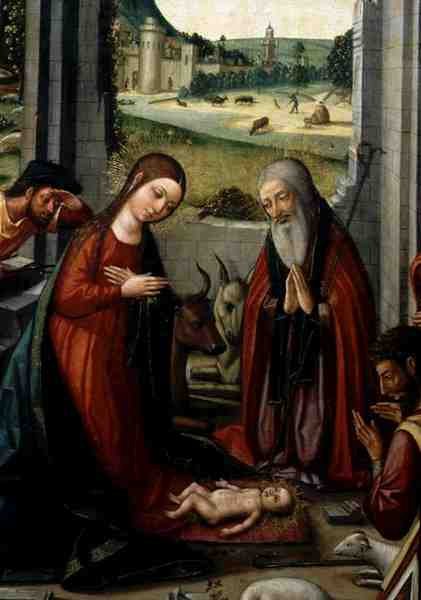 Natividade de (attr. to) Master of Jativa