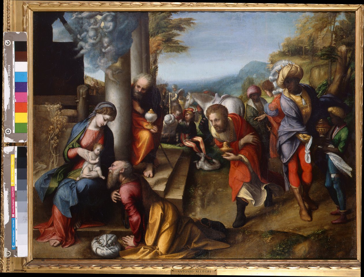 Adoração dos Reis Magos de (c.1489 1534) Correggio