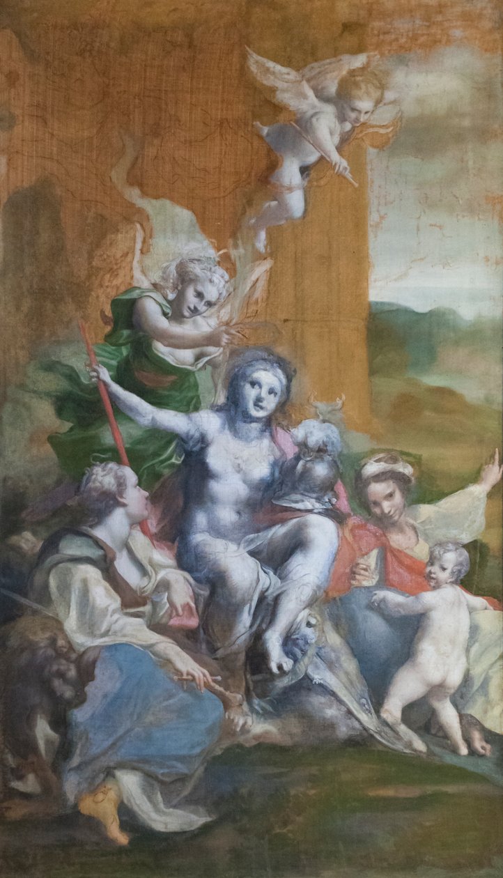 Alegoria da virtude de (c.1489 1534) Correggio