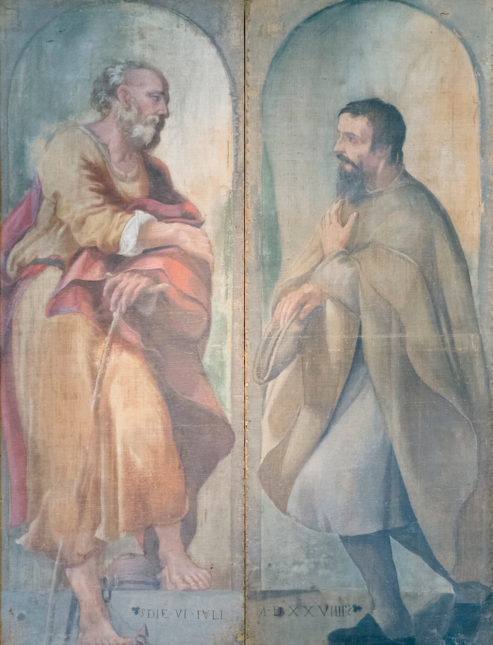 São José e um devoto de (c.1489 1534) Correggio