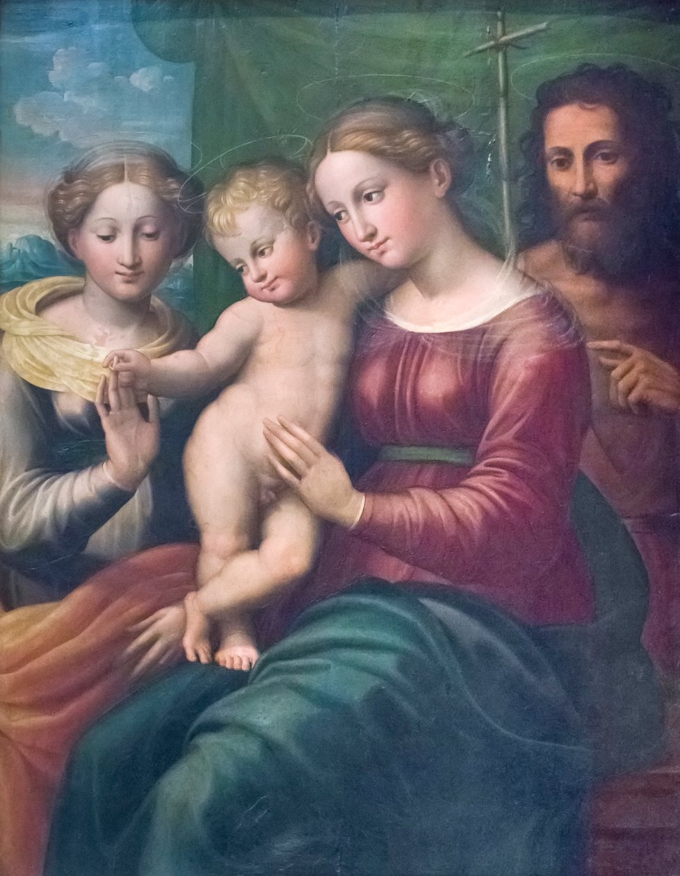 O casamento místico de Santa Catarina de Innocenzo da Imola