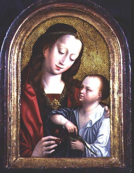 Madonna e Criança de (studio) Master of the Magdalene Altarpiece