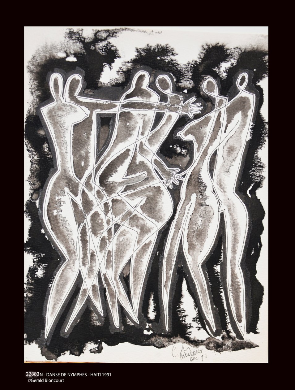 22882N - DANÇA NYMPHS - HAITI 1991 de Unknown