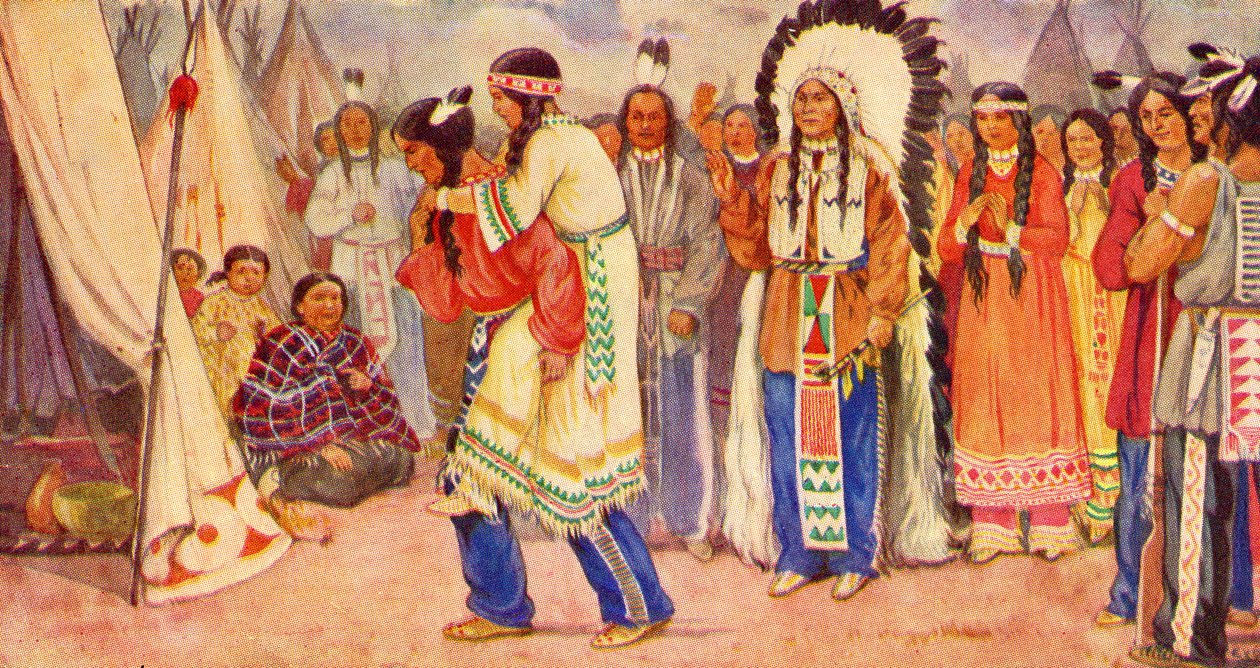 Um casamento nativo americano, 1941 de Unknown