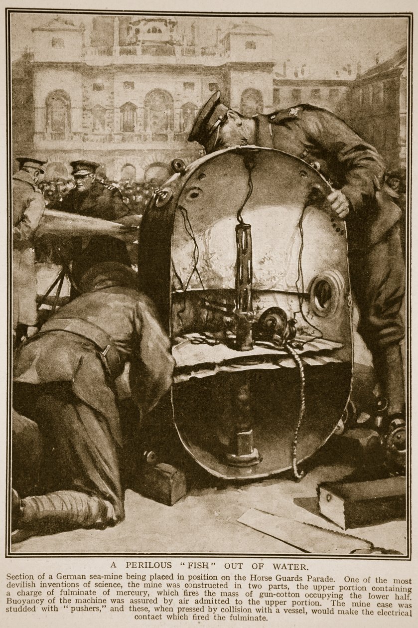 Um peixe perigoso fora d&39;água, 1914-19 de Unknown