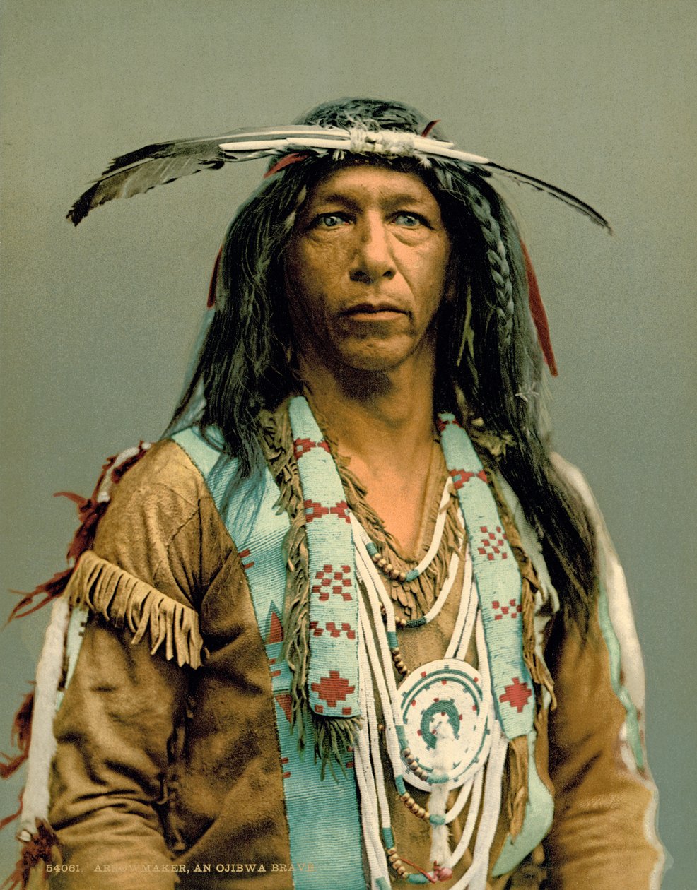 Arrowmaker, um Ojibwa Brave de Unknown