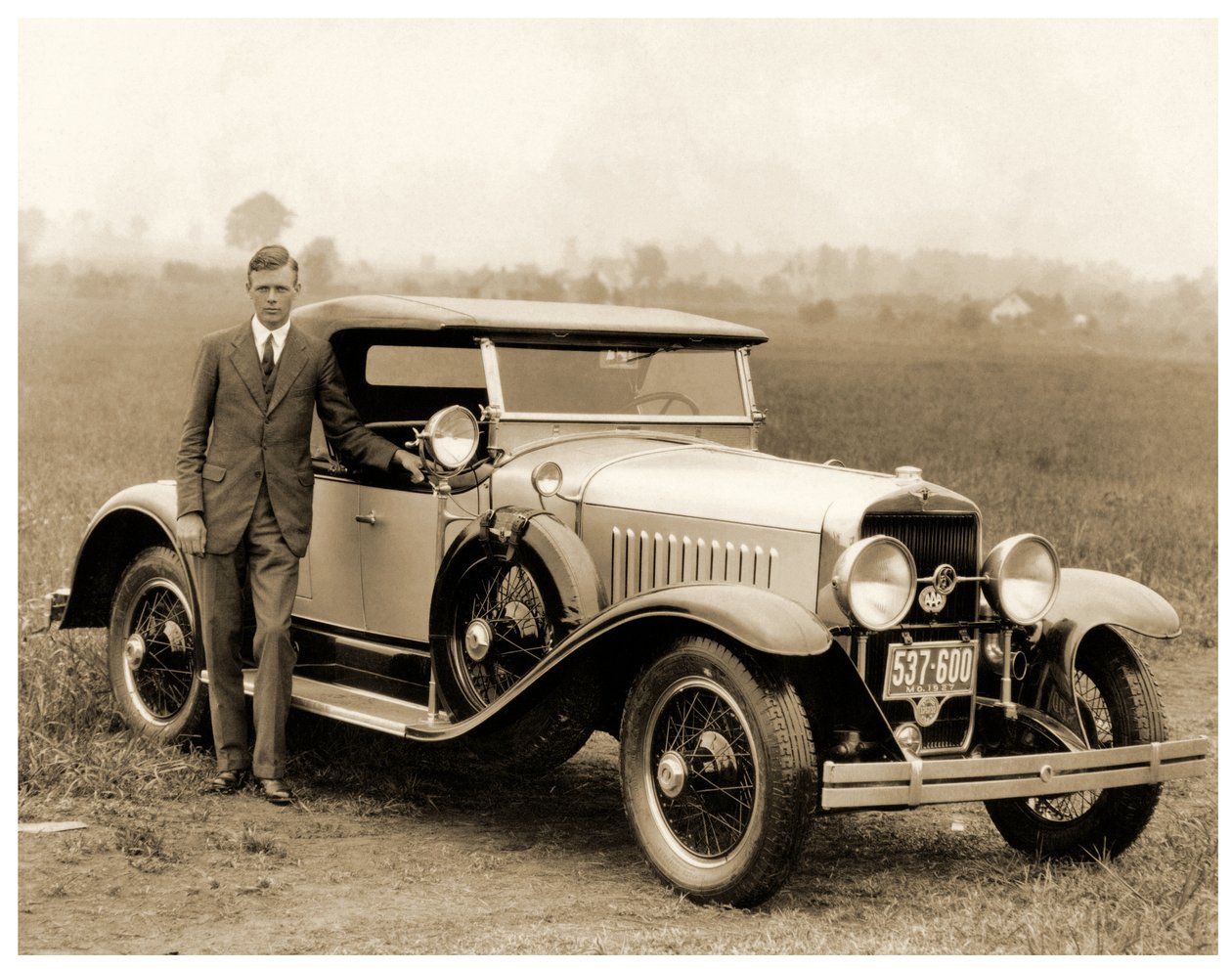 Charles Lindbergh, St. Louis. 1927 de Unknown