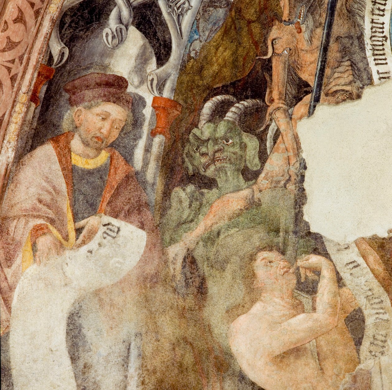 Fresco, novacella, abby, Bressanone, trentino, alto, adige, itália de Unknown