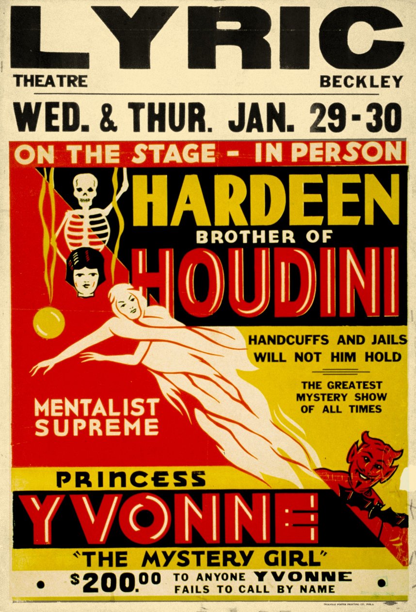 Hardeen irmão de Houdini c.1931 de Unknown