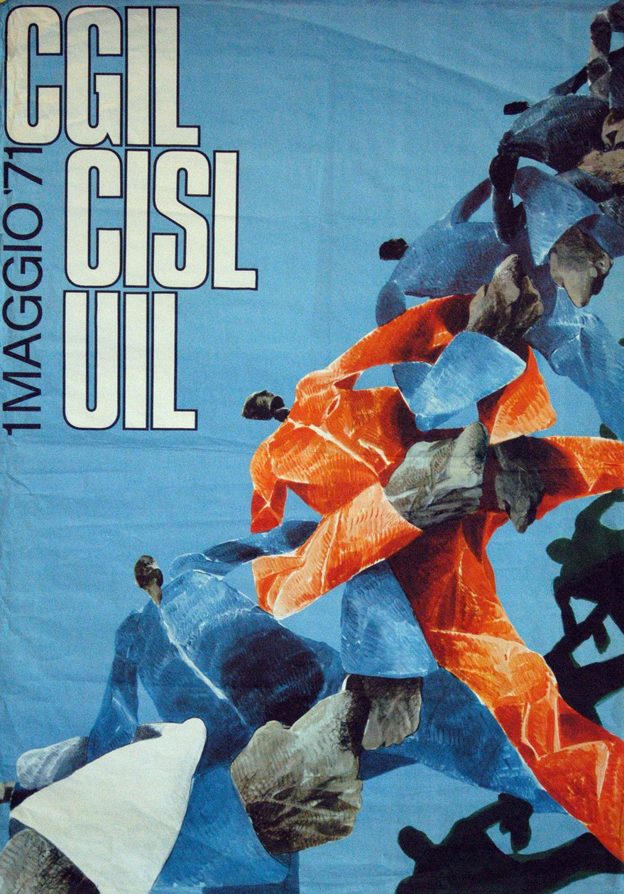Cartaz italiano para 1º de maio de Unknown