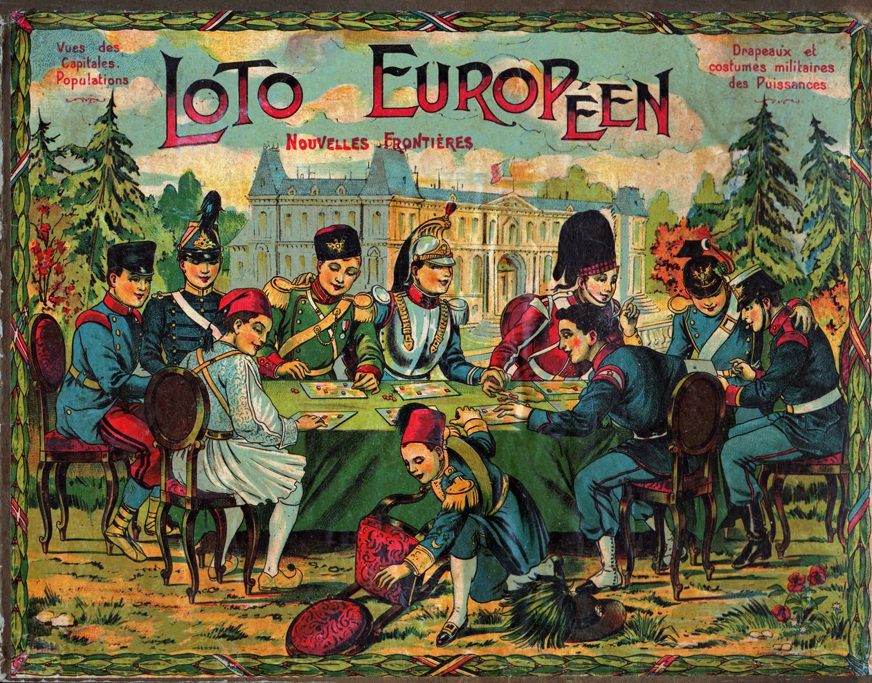 Jogo de loto. Loto jogo de tabuleiro. de Unknown