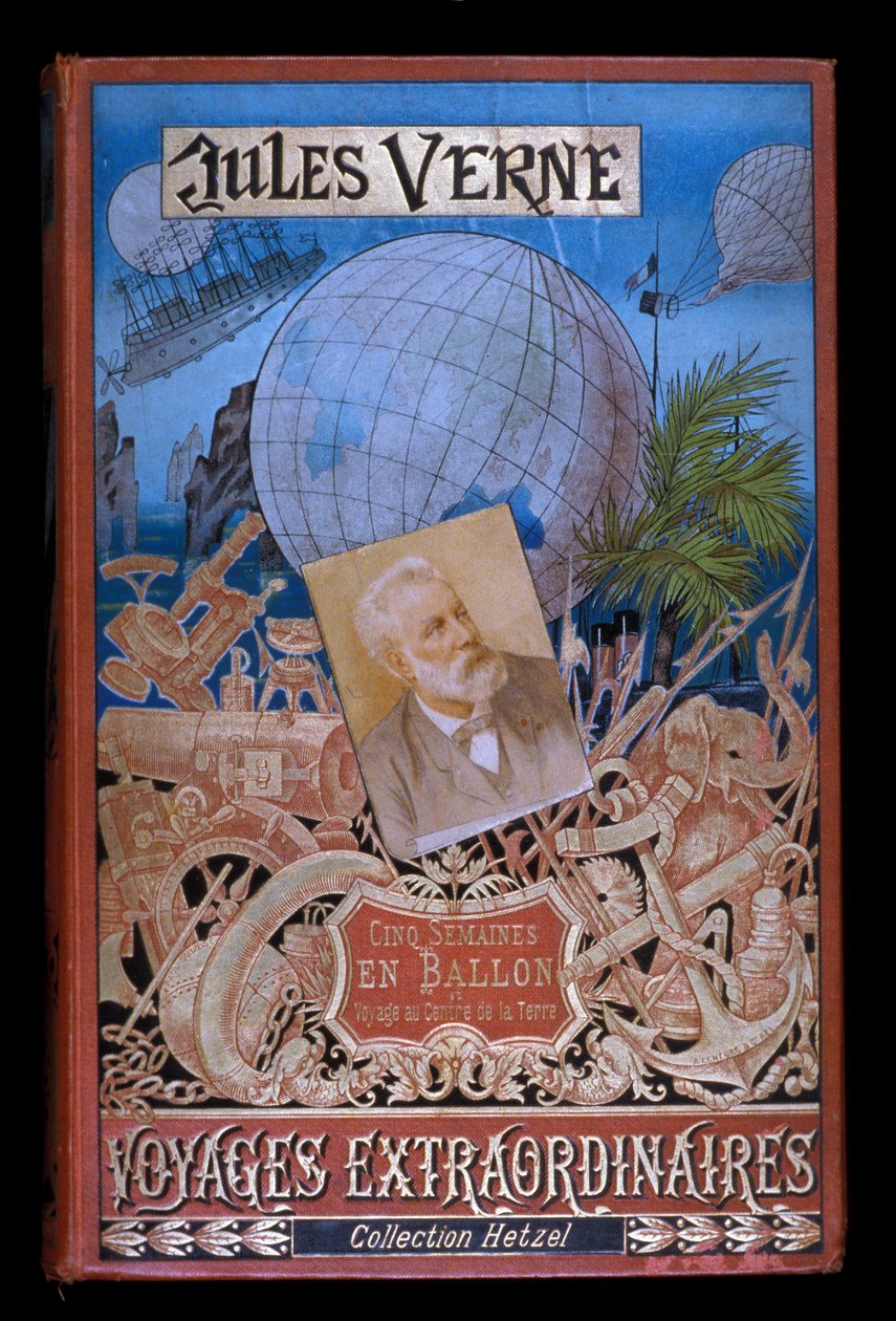 Loire Atlantique N * 189 - Nantes - Museu Jules Verne - Primeira edição das "Cinco semanas no balão" de Unknown