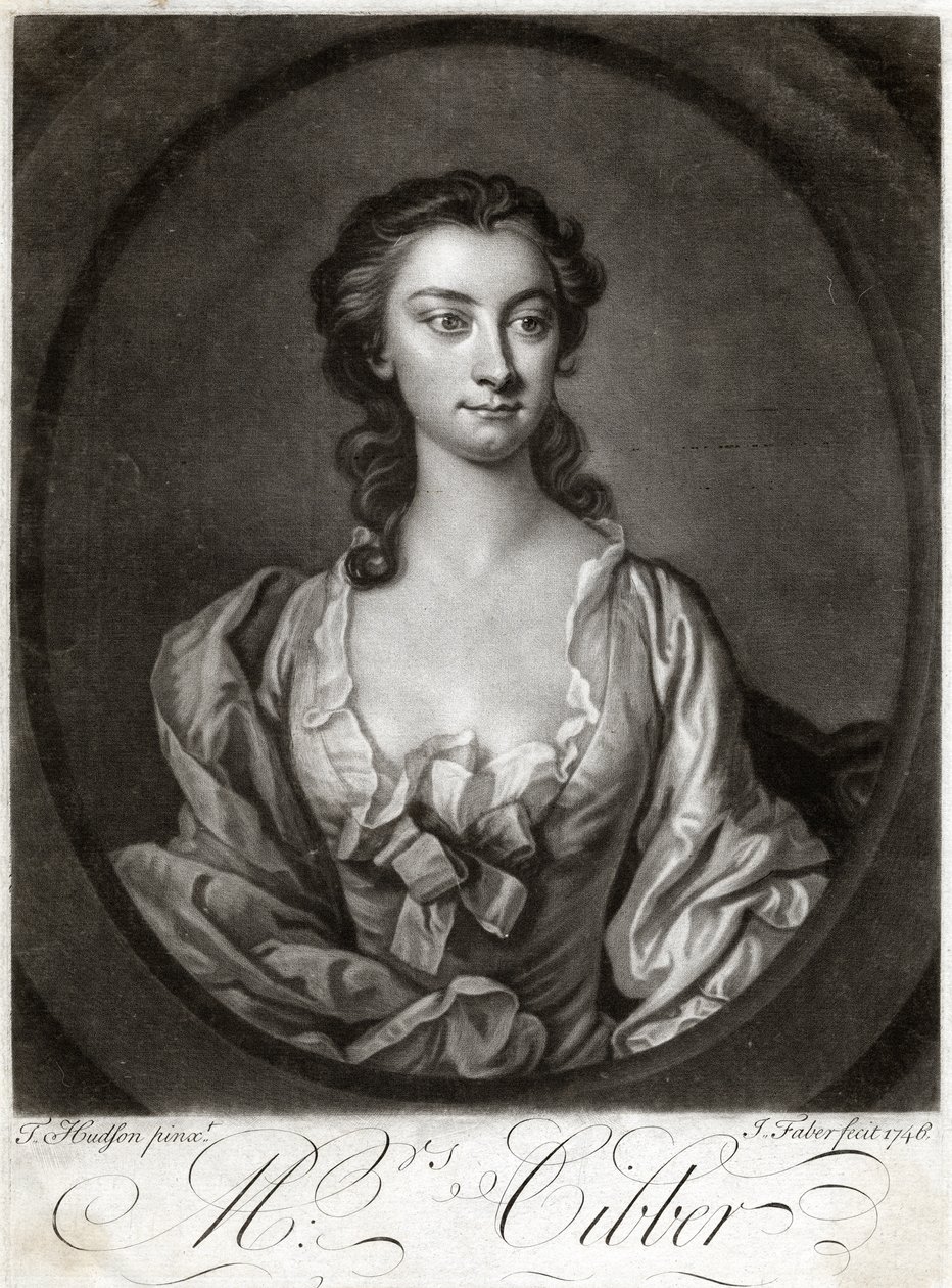 Sra. Cibber (Susanna Maria), 1746. de Unknown