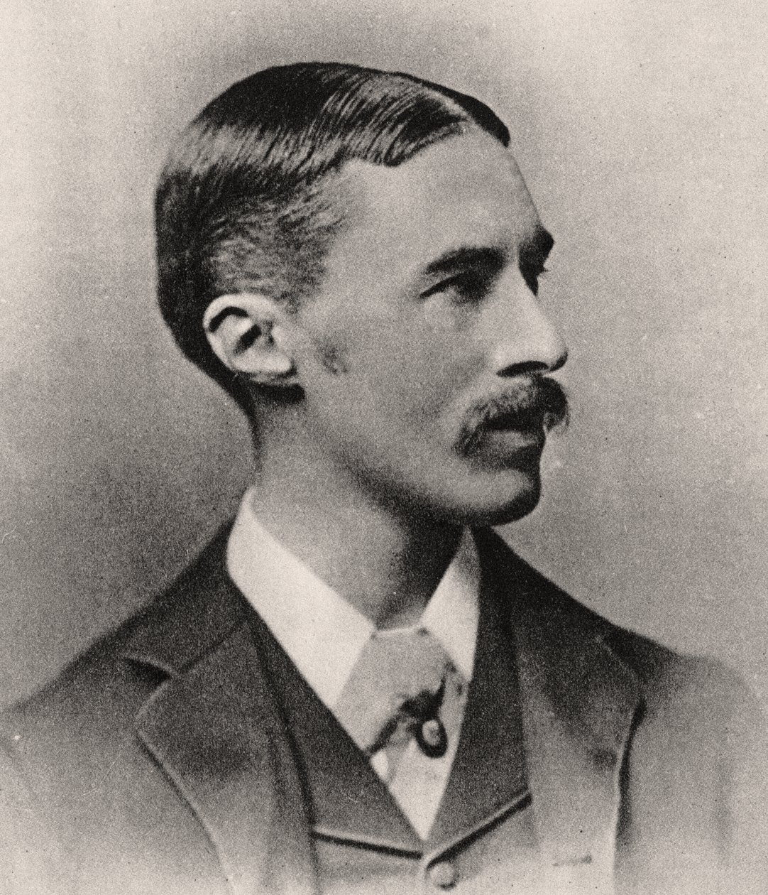 Retrato de AE Housman de Unknown