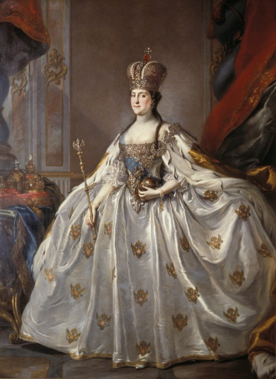 Retrato de Catarina, a Grande, de Stefano Torelli. de Unknown