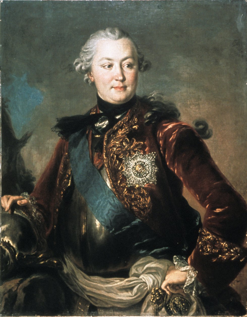 Retrato do Conde Grigory Orlov (1734 - 1783), pintura a óleo por Stefano Torelli. de Unknown